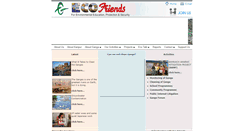 Desktop Screenshot of ecofriends.org